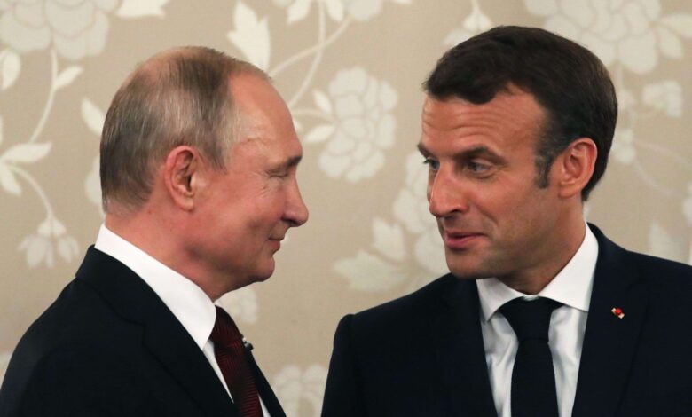 Putin, Macron