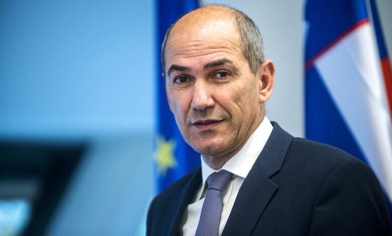 Slovenian Prime Minister Janez Jansa