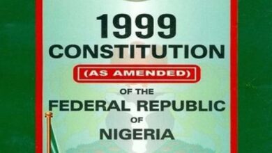 1999 Nigerian Constitution