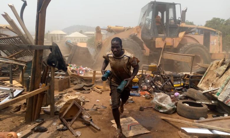 Demolition of scavengers' colony in FCT