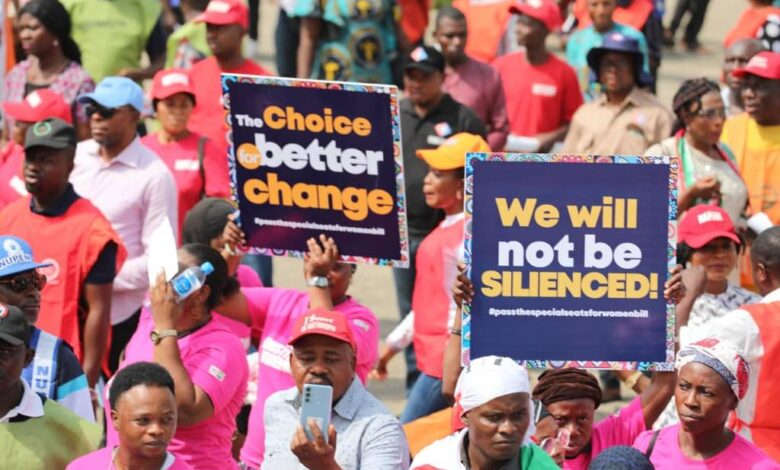 NLC PROTEST IN ABUJA