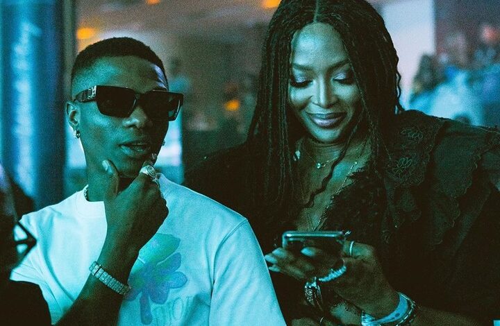 Wizkid Naomi Campbell