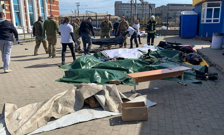 train station attack