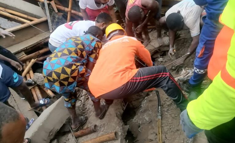 Lagos building collapse