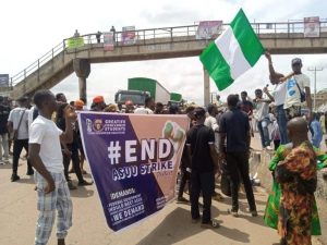 OAU Students protest