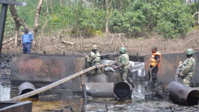 illegal refineries