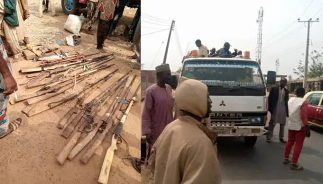 Amotekun, OPC intercept lorry with guns in Ekiti
