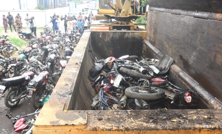 Lagos Okada ban