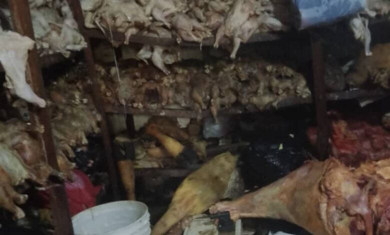 Rotten poultry