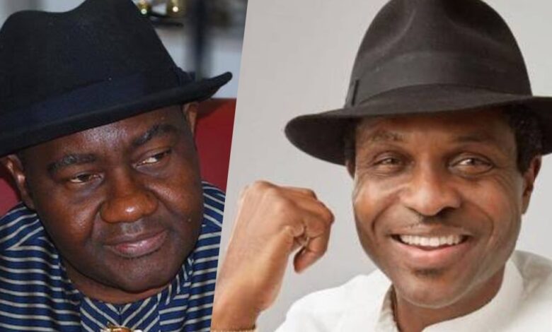 Tonye Cole and Magnus Abe
