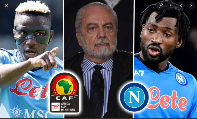 CAF and Napoli President
