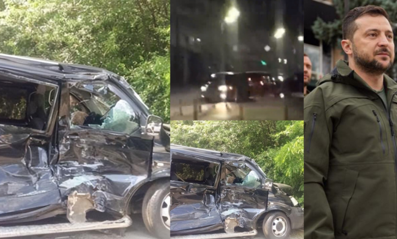 Ukraine president accident