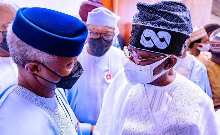 Osinbajo celebrates Tinubu at 71