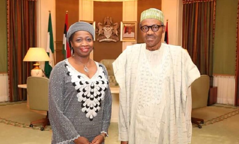 Buhari re-appoints Dabiri Erewa,CEO, Nigerians in Diaspora Commission