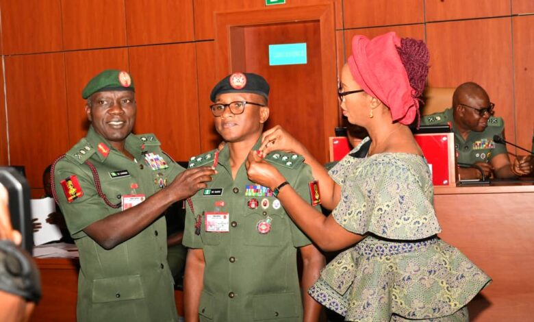 Promotion, reward for hard work, diligence to duty, COAS tell officers 1