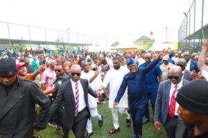 2027 elections: Wike meets Rainbow Coalition Youth, says Atiku not trustworthy, Obi fake 2